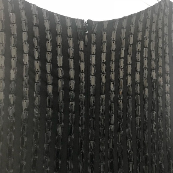 ALICE + OLIVIA Silk Bubble Hem Sequin Dress - Picture 6 of 8